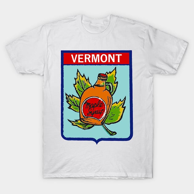 Vintage Vermont T-Shirt by ZSONN